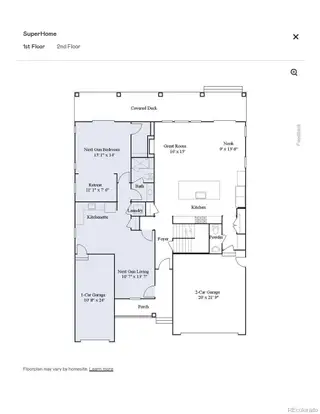 New construction Single-Family house 15596 W Beloit Ave, Morrison, CO 80465 plan SuperHome - image