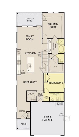 New construction Single-Family house 125 Holzinger Bnd, Bastrop, TX 78602 Granbury Homeplan- photo