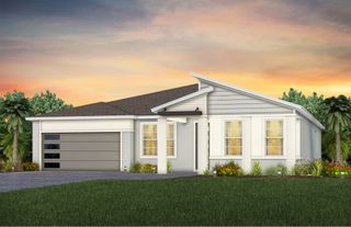 New construction  house 9888 Passaic Pkwy, Orlando, FL 32829 plan Mahogany - image