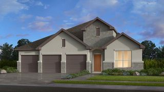 New construction  house 101 Belanger Canyon Dr, Liberty Hill, TX 78642 plan Garnet - image
