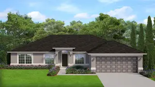 New construction Single-Family house 685 W Hallam Dr, Dunnellon, FL 34434 plan 1860 - image