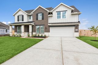 New construction house 12226 Old Fashion Cir, Mont Belvieu, TX 77535 plan Mykonos - image