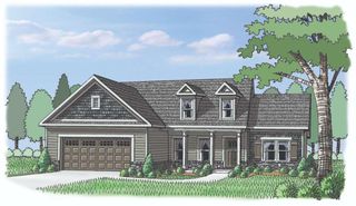 New construction Single-Family house 136 Harmony Farms Orch, Eatonton, GA 31024 plan (GA)Ava A 2 Front Entry - image