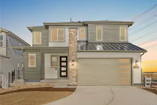 New construction Single-Family house 12107 Amplify Cir, Lone Tree, CO 80134 plan 3612 Layla Elevation C - Hip Slope Contemporary - image