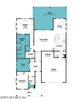 New construction Single-Family house 298 Pelton Pl, St. Johns, FL 32259 plan Bridge - image