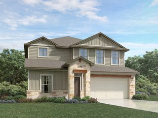 New construction Single-Family house 120 Holmby Dr, Hutto, TX 78634 plan The Reynolds (890) - image