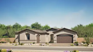 New construction house 13143 W Sand Flower Dr, Peoria, AZ 85383 plan Revelation Plan 6081 - image