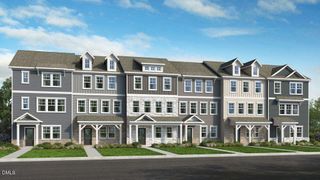 New construction Townhouse house 624 Macmillan Wy, Knightdale, NC 27545 plan Greystone - image