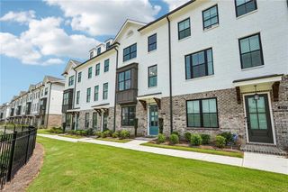 New construction Townhouse house 4211 Millcroft Pl, Unit 215, Buford, GA 30518 plan The Glendale - image