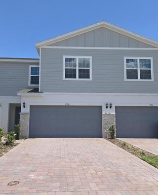 New construction Townhouse house 1556 Cloudy Ct, St. Cloud, FL 34769 plan Piper - image