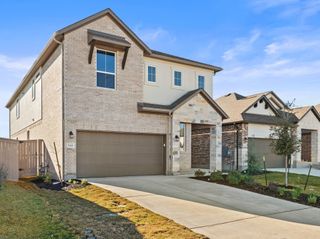 New construction Single-Family house 344 Brandywine Rd, Hutto, TX 78634 plan Valencia - image