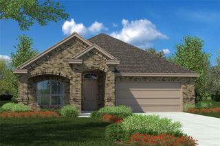 New construction Single-Family house 4042 Harvey Lane, Krum, TX 76249 1686 - Los Alamos- photo