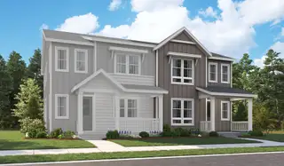 New construction  house 5307 Front Porch Ln, Firestone, CO 80504 plan Navy 1 Duo - image