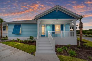 New construction Single-Family house 336 Long Key Way, Lady Lake, FL 32159 Spindrift Cottage w/ Screened Lanai- photo