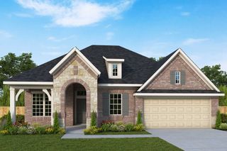 New construction Single-Family house 29623 Conifer Street, Tomball, TX 77375 The Hennessey- photo