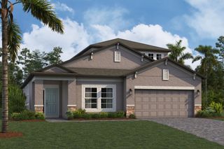 New construction  house 7749 Painted Sky Place, Land O Lks, Land O' Lakes, FL 34637 plan Newport II Bonus - image