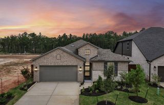 New construction Single-Family house 26120 Treetop Terrace Ln, Montgomery, TX 77316 plan 4046 Elevation B - image