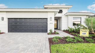 New construction house 18012 Cresswind Ter, Lakewood Ranch, FL 34211 plan Dania - image