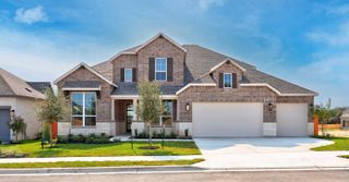 New construction Single-Family house 112 Lookout Point Dr, Liberty Hill, TX 78642 plan Leyland - image