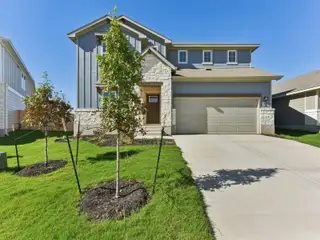 New construction Single-Family house 202 Coopers Hawk Crst, Cedar Creek, TX 78612 plan The Legacy (453) - image