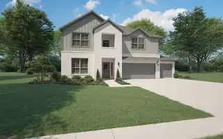 New construction Single-Family house 1082 Dewy Lake Pl, Lavon, TX 75166 plan Winters | Elevon 60's - image