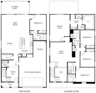 New construction Single-Family house 9726 W Larson St, Marana, AZ 85658 plan Moonstone - image