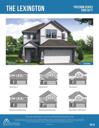 New construction Single-Family house 4229 Red Cedar Ring Ln, Pinehurst, TX 77362 plan The Lexington - image