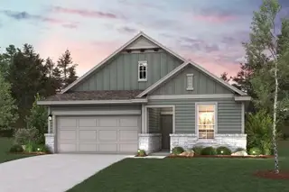 New construction Single-Family house 196 Bendecido Lp, Elgin, TX 78621 plan Pinion - image