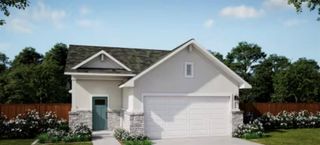 New construction Single-Family house 12625 Sea Gull Way, Manor, TX 78653 Tatum Plan- photo