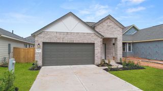 New construction Single-Family house 9415 Hard Rock Road, Conroe, TX 77303 Juliet- photo