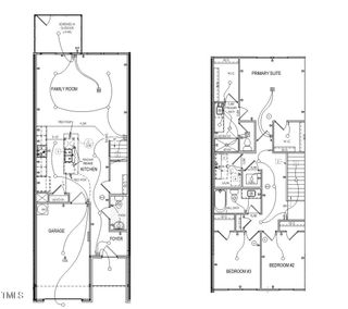 New construction Townhouse house 1220 Bessie Court, Wake Forest, NC 27587 Southport - photo