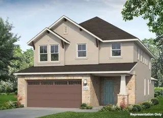New construction Single-Family house 2605 Sam Bass Rd, Unit 55, Round Rock, TX 78681 plan Clear Creek 2595 - image