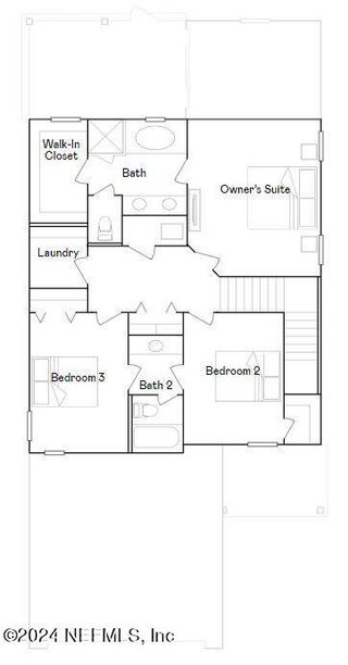 New construction  house 317 Miromar Lake Dr, Saint Augustine, FL 32084 plan Boone II - image