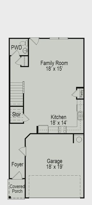 New construction Townhouse house 2580 Ravencliff Dr, Austell, GA 30168 The Ellison II- photo