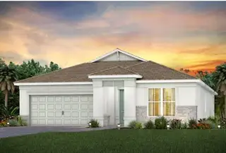 New construction Single-Family house 14197 Sw Incarnadine Ln, Port St. Lucie, FL 34987 plan Palmary - image