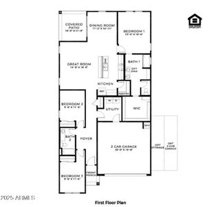 New construction Single-Family house 18433 W Hackamore Dr, Wittmann, AZ 85361 plan Lark - image