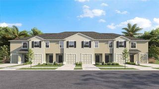 New construction Townhouse house 17629 Spanish Oak Lp, Land O' Lakes, FL 34638 plan Glen - image