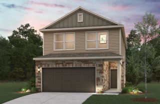 New construction Single-Family house 10630 Rosemont Pass, San Antonio, TX 78254 plan Lilac - 1836 - image