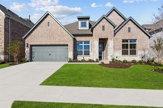 New construction Single-Family house 1408 Huckleberry Street, Northlake, TX 76226 The Gresham- photo