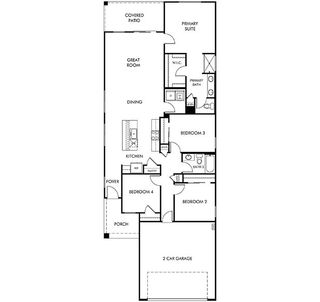 New construction Single-Family house 6974 W Sweetshade Ln, Tucson, AZ 85757 plan Jasper - image