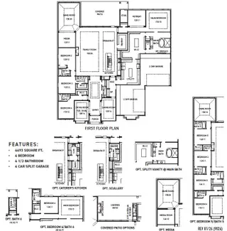 New construction Single-Family house 20702 Via Antonella Ln, Cypress, TX 77433 plan Villa Amalfi - image