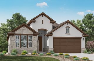 New construction house 9407 Whispering Bald Cypress Ct, Cypress, TX 77433 plan Bluebell - image