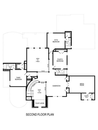 New construction Single-Family house 4109 Rolling Spgs, Weston, TX 75009 plan Churchill PC - image