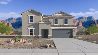 New construction Single-Family house 26122 W Nancy Ln, Buckeye, AZ 85326 plan Ozark - image