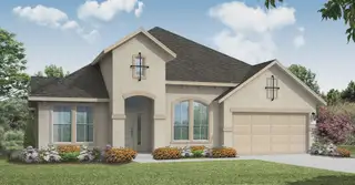 New construction Single-Family house 41762 Wendele Wy, Todd Mission, TX 77316 plan Lindsay - image