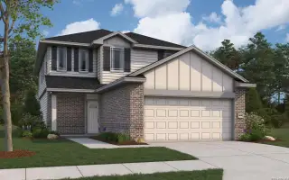 New construction Single-Family house 16407 Ginger Xing, Elmendorf, TX 78112 plan Mansfield - image
