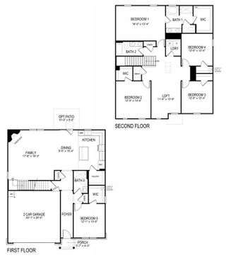 New construction house 159 Landsdowne Wy, Cartersville, GA 30120 plan HANOVER - image