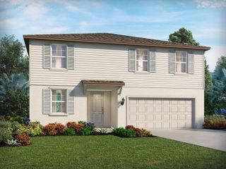 New construction Single-Family house 7052 Feather River Place, Parrish, FL 34219 Marigold- photo