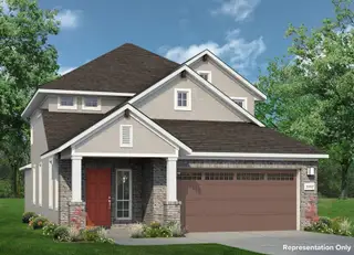 New construction Single-Family house 2605 Sam Bass Rd, Unit 106, Round Rock, TX 78681 plan Clear Creek 1320 - image