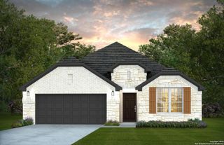 New construction Single-Family house 12259 Black Hat, San Antonio, TX 78254 Sheldon- photo